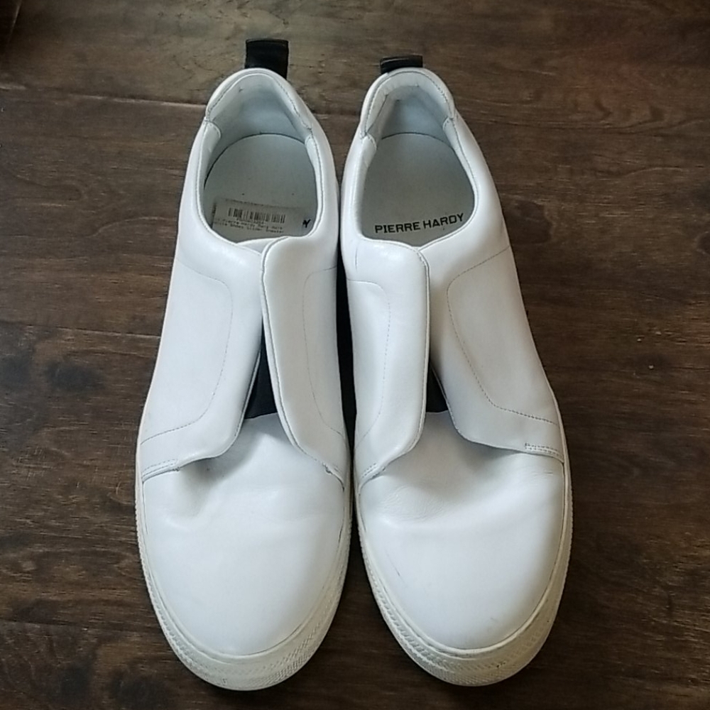 Pierre Hardy Laceless Low-Top Slide Sneakers AW16